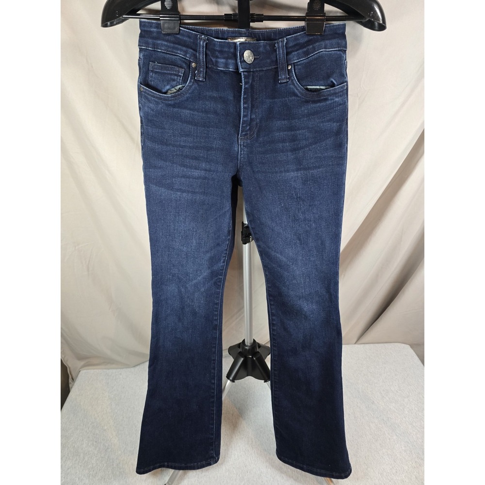 KUT, Size 2P, Women's Jeans, Dark Wash, Flare, Natalie